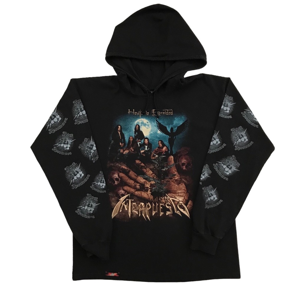 2009 Interpuesto Hoodie Shirt Medium/ Small Rock Revolution Mexico